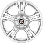 Platin P53 Silber Alufelge 16 Zoll ET48 5x112 ML66,5