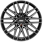Fondmetal Cratos Glossy Black Machined Alufelge 21 Zoll ET60 5x130 ML71,6