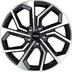 Platin P97 Black Polished Alufelge 17 Zoll ET45 5x112 ML57,1
