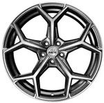 Antera A101 Moon Grey Diamond Alufelge 22 Zoll ET36 5x112 ML66,6
