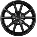 RH DE Sports Racing Schwarz Lackiert Alufelge 18 Zoll ET45 5x112 ML72,6