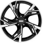 Fondmetal Atena Glossy Black Machined Alufelge 18 Zoll ET48 5x112 ML57,1