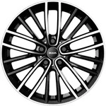 MAK Chelsea Black Mirror Alufelge 16 Zoll ET39 5x112 ML66,6
