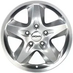Ronal R44 Kristallsilber Alufelge 16 Zoll ET60 5x118 ML71,1