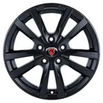 Diewe Wheels K2 HD Black Matt Alufelge 16 Zoll ET40 5x108 ML72,3