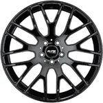 Platin P70 Black Glossy Alufelge 18 Zoll ET49,5 5x114,3 ML67,1
