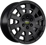MAK Legend Matt Black Alufelge 17 Zoll ET50 6x120 ML74,5