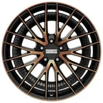 Fondmetal Kari Glossy Black Bronze Machined Alufelge 20 Zoll ET22 5x112 ML66,5