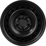 MW Stahl Schwarz Stahlfelge 16 Zoll ET42 5x100 ML57