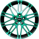 Oxigin 14 Oxrock Neon Green Polish Alufelge 18 Zoll ET50 5x112 ML72,6