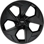 Platin P104 Black Glossy Alufelge 19 Zoll ET45 5x120 ML64,1