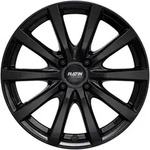 Platin P69 Black Shiny Alufelge 15 Zoll ET32,1 4x108 ML65,1