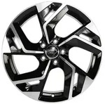 1000Miglia MM1031 Gloss Black Polished Alufelge 17 Zoll ET42 5x112 ML66,5