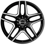 MAK Aurum Black Mirror Alufelge 19 Zoll ET32,5 5x112 ML66,6
