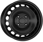 Alcar Stahl Schwarz Stahlfelge 13 Zoll ET35 4x100 ML57