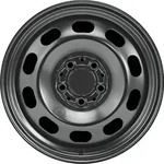Alcar Stahl Schwarz Stahlfelge 16 Zoll ET39 5x105 ML56,6