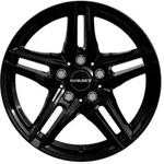 Borbet XR Black Glossy Alufelge 17 Zoll ET35 5x120 ML72,5