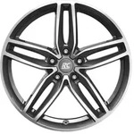 RC-Design RC29 Himalaya Grey Vollpoliert Alufelge 19 Zoll ET45 5x108 ML72,6