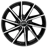 Alutec Singa Diamant-schwarz Frontpoliert Alufelge 18 Zoll ET55 5x108 ML63,4