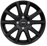 Autec Skandic Schwarz Matt Lackiert Alufelge 16 Zoll ET20 4x108 ML65,1