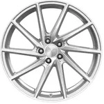 Brock B37 Kristallsilber Vollpoliert Alufelge 19 Zoll ET53 5x108 ML63,4