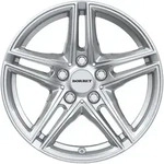 Borbet XR Brillant Silver Alufelge 18 Zoll ET30 5x112 ML66,6