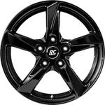 RC-Design RC30 Schwarz Glanz Alufelge 15 Zoll ET45 5x114,3 ML72,6