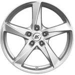 RC-Design RC30 Kristallsilber Alufelge 16 Zoll ET46 5x100 ML57,1