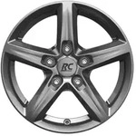 RC-Design RC24 Titan Metallic Alufelge 15 Zoll ET38 5x100 ML57,1