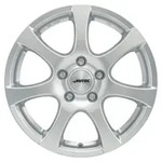 Autec Zenit Brilliantsilber-lackiert Alufelge 14 Zoll ET35 5x100 ML57,1