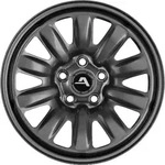 Alcar Hybridrad 01 grey Anthrazit Stahlfelge 16 Zoll ET44 5x108 ML65