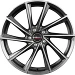Borbet VTX Graphite Polished Alufelge 18 Zoll ET38 5x115 ML70,27