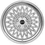 Borbet B Silver Rim Polished Alufelge 17 Zoll ET45 5x112 ML66,5