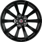Platin P58 Matt Black Alufelge 16 Zoll ET46 5x108 ML72,6