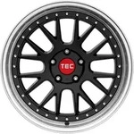 TEC Speedwheels GT Evo Black-polished-lip Alufelge 18 Zoll ET38 5x120 ML72,6