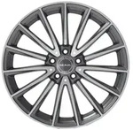 MAK Komet Gun Metal - Mirror Face Alufelge 19 Zoll ET33 5x112 ML66,6