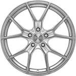 Barracuda Inferno Silver Alufelge 19 Zoll ET45 5x114,3 ML73,1