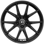 V1 Wheels V1 Schwarz Gl&auml;nzend Lackiert Alufelge 18 Zoll ET45 5x112 ML66,6