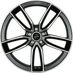 Keskin KT21 Elegance Black Front Polish Alufelge 20 Zoll ET42 5x112 ML66,6