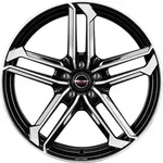 Borbet ATX Black Polished Glossy Alufelge 19 Zoll ET55 5x112 ML66,5
