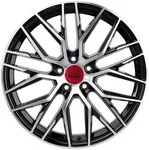 MAM RS4 Black Front Polished Alufelge 17 Zoll ET45 5x112 ML66,6