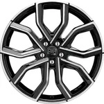 MSW 41 Gloss Black Full Polished Alufelge 19 Zoll ET45 5x114,3 ML73,1