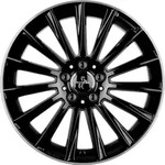 Keskin KT18 Turbo Black Lip Polish Alufelge 19 Zoll ET30 5x112 ML72,6