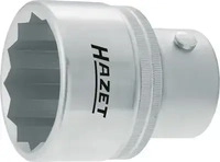 Hazet 1100Z-46, Hazet Steckschl&uuml;ssel-Einsatz (Doppel-6kt.) 1100Z-46 - Vierkant hohl