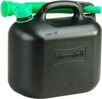 H&uuml;nersdorff Benzinkanister 5l schwarz H&uuml;nersdorff