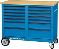 Gedore 1506 XL 2511, Gedore Rollwerkbank 1250 x 550 x 985 mm 14S