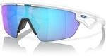 Oakley Sphaera&trade; Fahrradbrille matte white prizm sapphire polarized