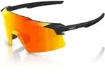 100% Speedcraft Soft Tact Black Rennradbrille - HiPER&reg; Red Multilayer Mirror Lens -