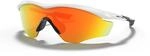 Oakley M2 Frame&reg; XL Sportbrille polished white Fire Iridium