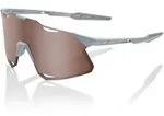 100% Hypercraft Fahrradbrille - HiPER&reg; Crimson Silver Mirror Lens - Matte Stone Grey